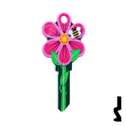 Key Shapes -FLOWER- Schlage SC1 Key Residential-Commercial Key Lucky Line