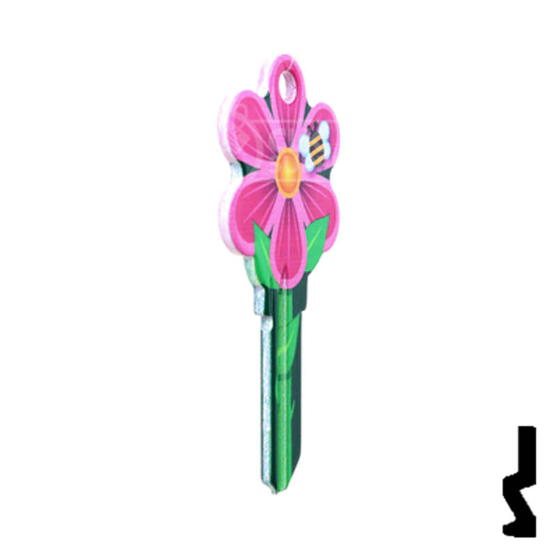 Key Shapes -FLOWER- Schlage SC1 Key Residential-Commercial Key Lucky Line