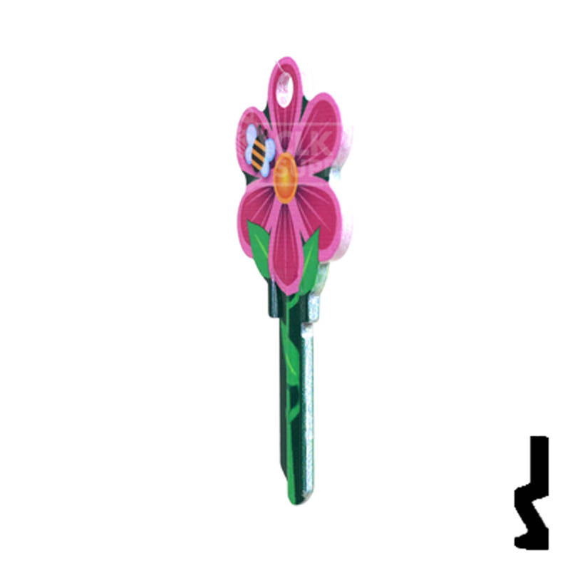 Key Shapes -FLOWER- Schlage SC1 Key Residential-Commercial Key Lucky Line