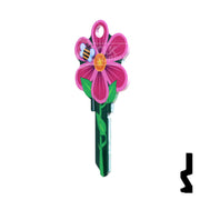Key Shapes -FLOWER- Schlage SC1 Key Residential-Commercial Key Lucky Line