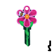 Key Shapes -FLOWER- Schlage SC1 Key Residential-Commercial Key Lucky Line