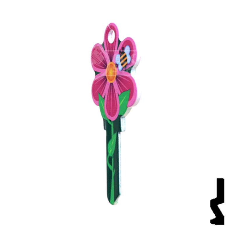 Key Shapes -FLOWER- Schlage SC1 Key Residential-Commercial Key Lucky Line