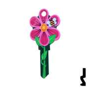 Key Shapes -FLOWER- Schlage SC1 Key Residential-Commercial Key Lucky Line