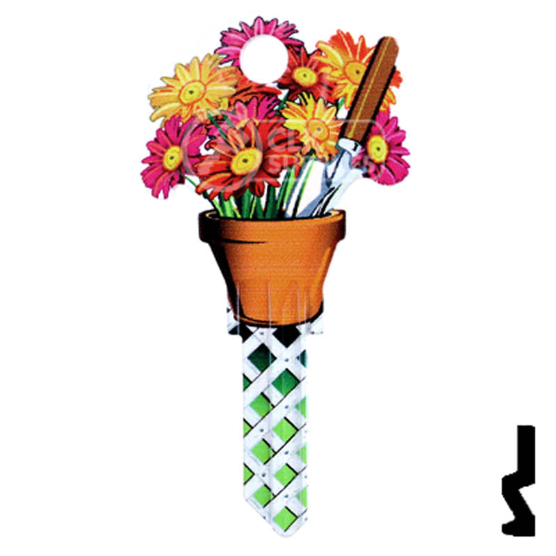 Key Shapes -Gardening- Schlage SC1 Key Residential-Commercial Key Lucky Line