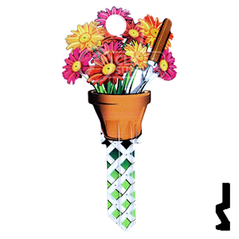 Key Shapes -Gardening- Schlage SC1 Key Residential-Commercial Key Lucky Line