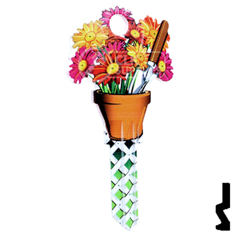 Key Shapes -Gardening- Schlage SC1 Key Residential-Commercial Key Lucky Line