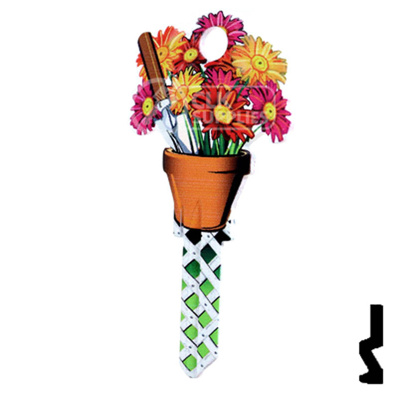 Key Shapes -Gardening- Schlage SC1 Key Residential-Commercial Key Lucky Line