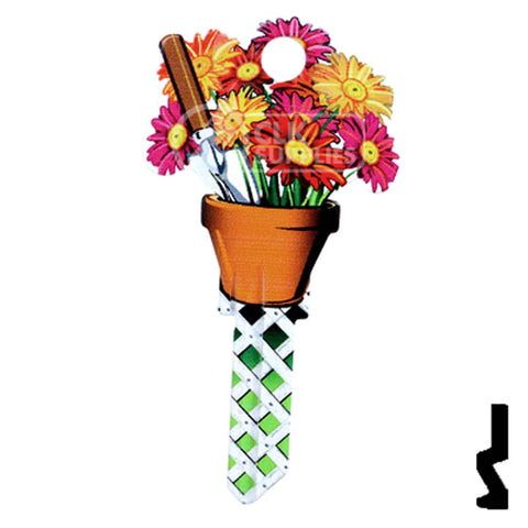 Key Shapes -Gardening- Schlage SC1 Key Residential-Commercial Key Lucky Line