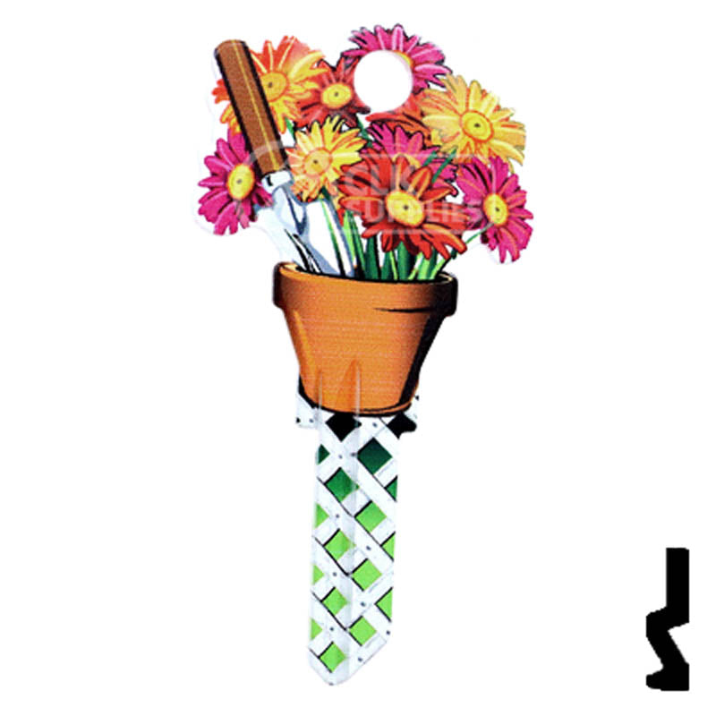 Key Shapes -Gardening- Schlage SC1 Key Residential-Commercial Key Lucky Line