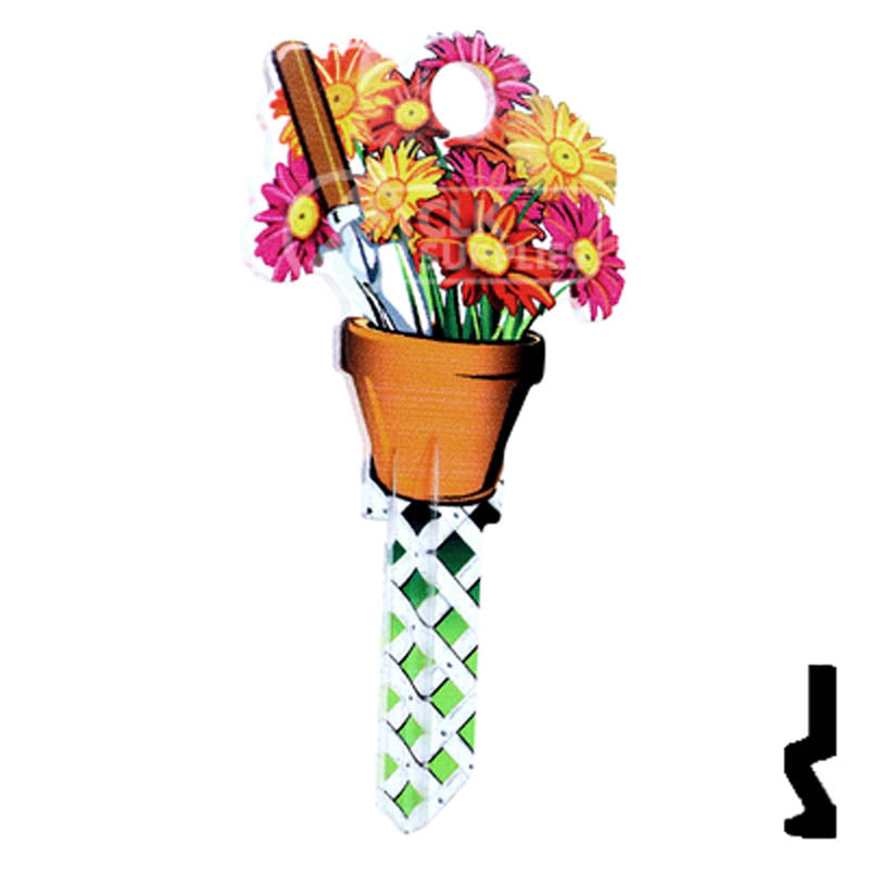 Key Shapes -Gardening- Schlage SC1 Key Residential-Commercial Key Lucky Line