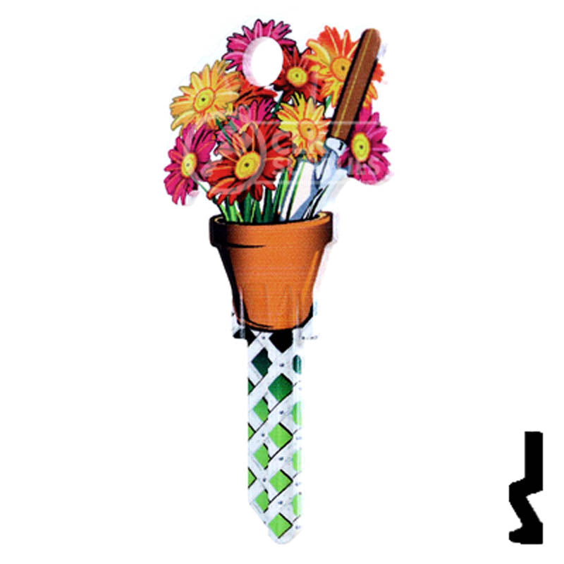 Key Shapes -Gardening- Schlage SC1 Key Residential-Commercial Key Lucky Line