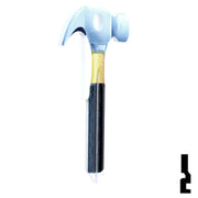 Key Shapes -HAMMER- Kwikset Key Residential-Commercial Key Lucky Line