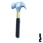 Key Shapes -HAMMER- Kwikset Key Residential-Commercial Key Lucky Line