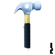 Key Shapes -HAMMER- Kwikset Key Residential-Commercial Key Lucky Line