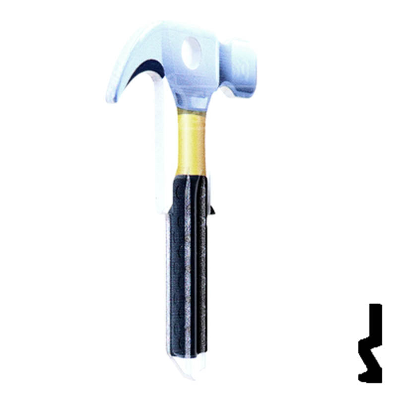 Key Shapes -HAMMER- Schlage SC1 Key Residential-Commercial Key Lucky Line