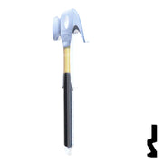 Key Shapes -HAMMER- Schlage SC1 Key Residential-Commercial Key Lucky Line