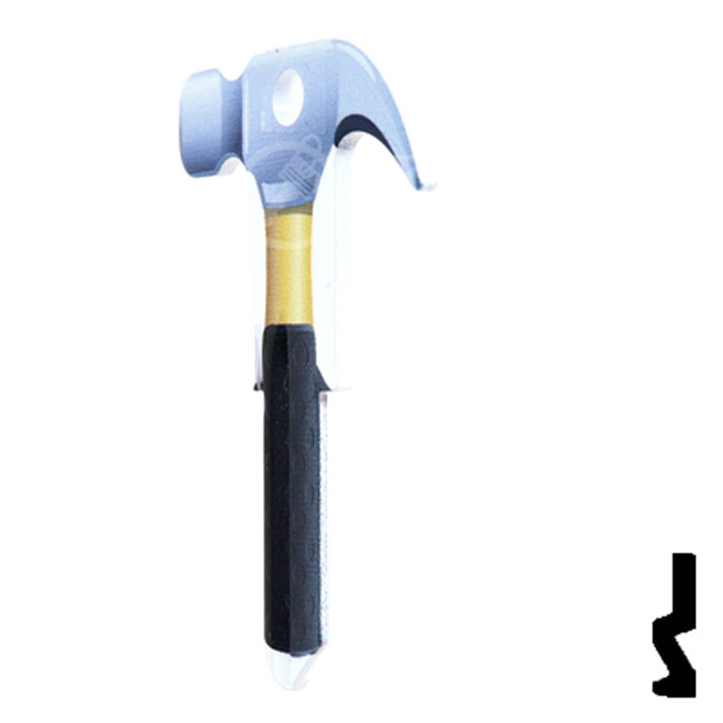 Key Shapes -HAMMER- Schlage SC1 Key Residential-Commercial Key Lucky Line