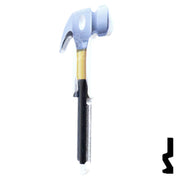 Key Shapes -HAMMER- Schlage SC1 Key Residential-Commercial Key Lucky Line