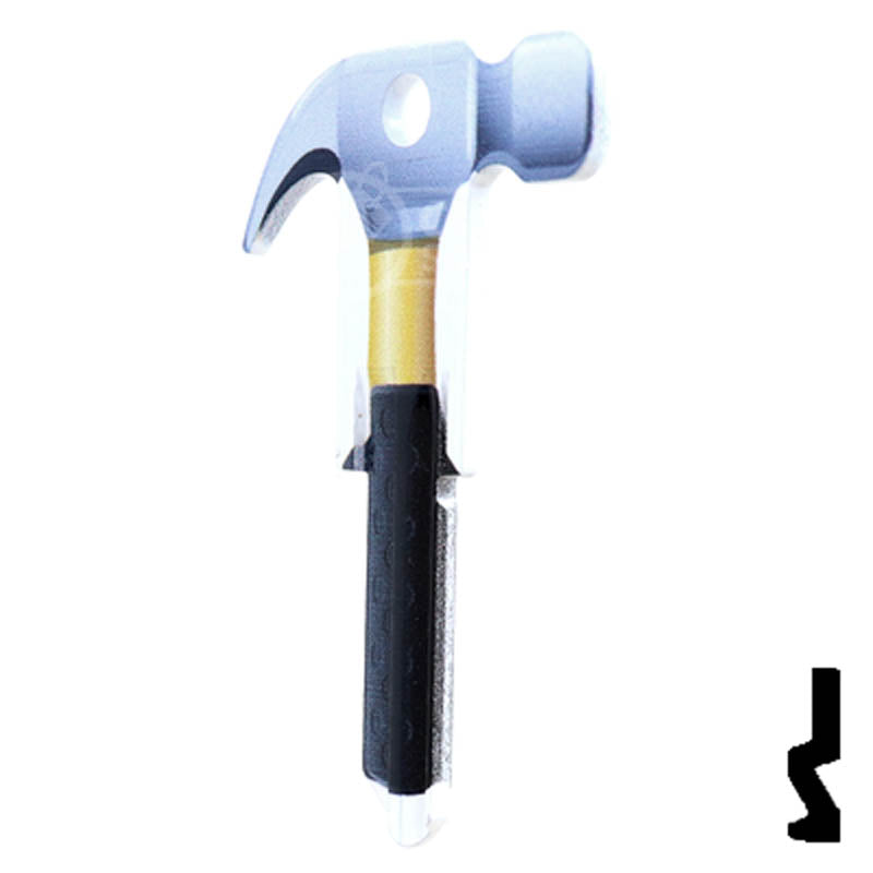 Key Shapes -HAMMER- Schlage SC1 Key Residential-Commercial Key Lucky Line