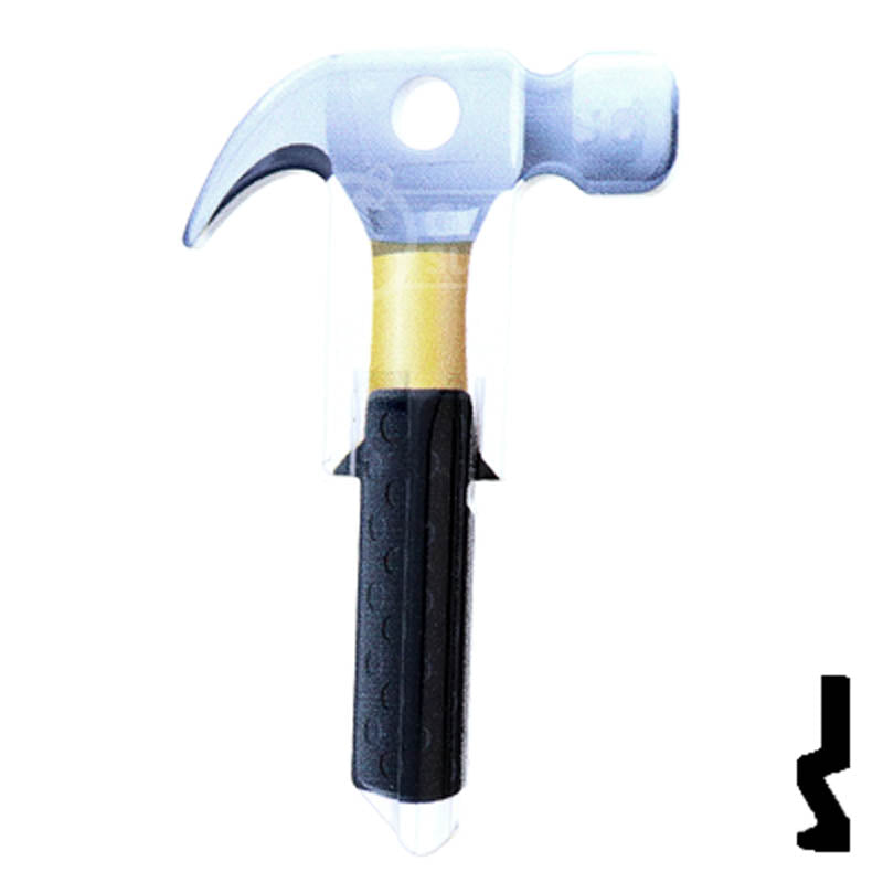 Key Shapes -HAMMER- Schlage SC1 Key Residential-Commercial Key Lucky Line
