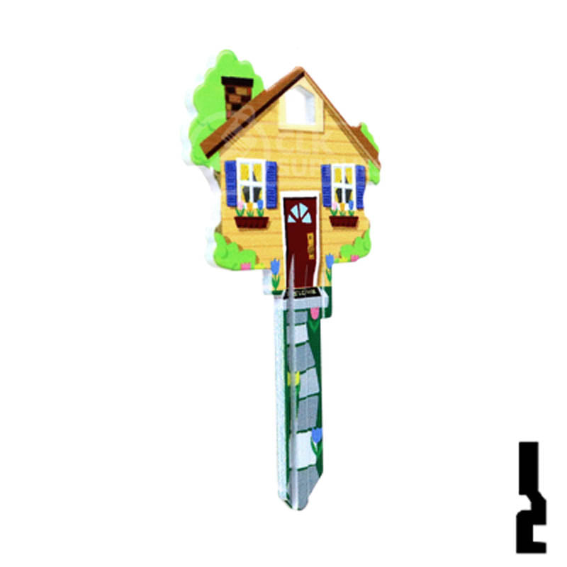 Key Shapes -HOME- Kwikset Key Residential-Commercial Key Lucky Line