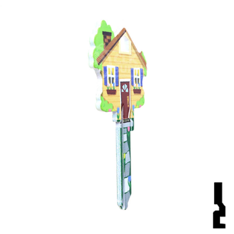 Key Shapes -HOME- Kwikset Key Residential-Commercial Key Lucky Line