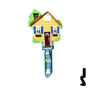 Key Shapes -HOME- Schlage SC1  Key Residential-Commercial Key Lucky Line