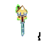 Key Shapes -HOME- Schlage SC1  Key Residential-Commercial Key Lucky Line