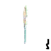 Key Shapes -HOME- Schlage SC1  Key Residential-Commercial Key Lucky Line