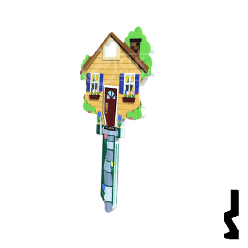 Key Shapes -HOME- Schlage SC1  Key Residential-Commercial Key Lucky Line