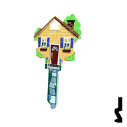 Key Shapes -HOME- Schlage SC1  Key Residential-Commercial Key Lucky Line