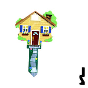 Key Shapes -HOME- Schlage SC1  Key Residential-Commercial Key Lucky Line