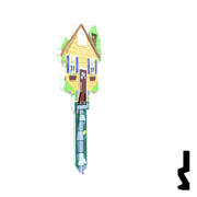 Key Shapes -HOME- Schlage SC1  Key Residential-Commercial Key Lucky Line