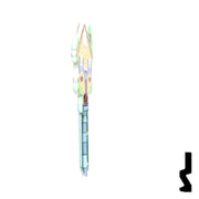 Key Shapes -HOME- Schlage SC1  Key Residential-Commercial Key Lucky Line