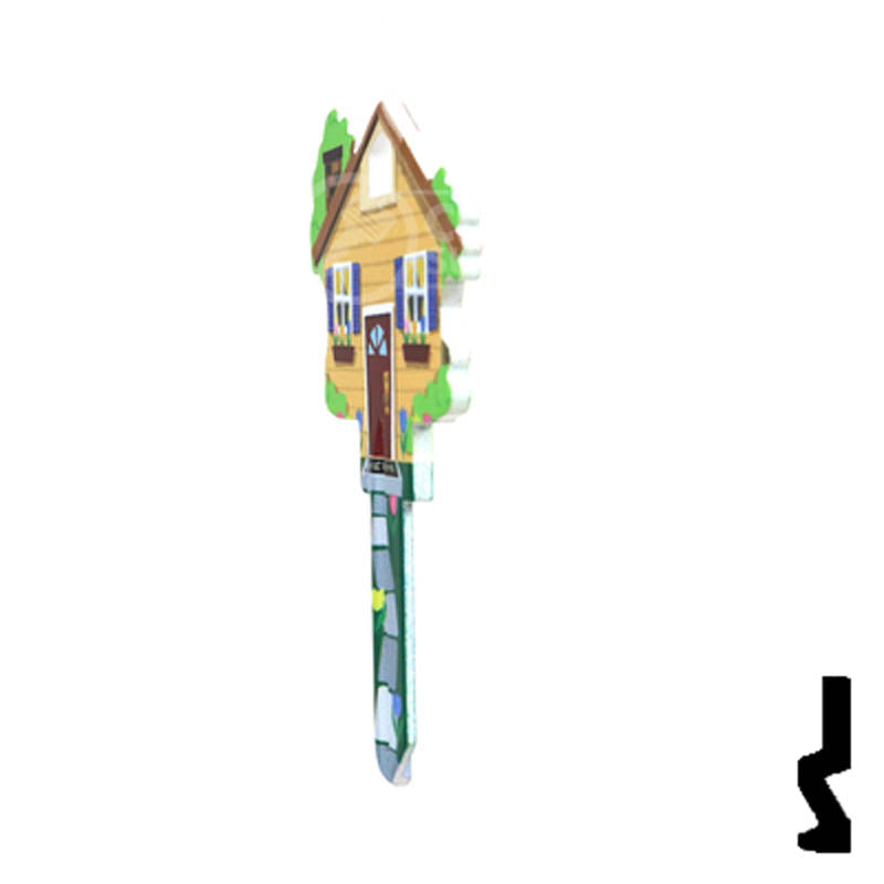 Key Shapes -HOME- Schlage SC1  Key Residential-Commercial Key Lucky Line