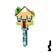 Key Shapes -HOME- Schlage SC1  Key Residential-Commercial Key Lucky Line