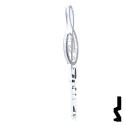 Key Shapes -MUSIC- Schlage SC1 Key Residential-Commercial Key Lucky Line