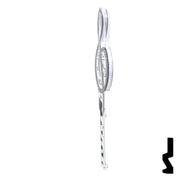 Key Shapes -MUSIC- Schlage SC1 Key Residential-Commercial Key Lucky Line