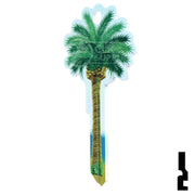 Key Shapes -PALM- Kwikset Key Residential-Commercial Key Lucky Line