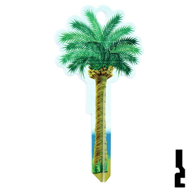 Key Shapes -PALM- Kwikset Key Residential-Commercial Key Lucky Line