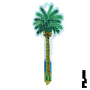 Key Shapes -PALM- Kwikset Key Residential-Commercial Key Lucky Line