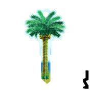 Key Shapes -PALM- Schlage Key Residential-Commercial Key Lucky Line