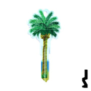 Key Shapes -PALM- Schlage Key Residential-Commercial Key Lucky Line