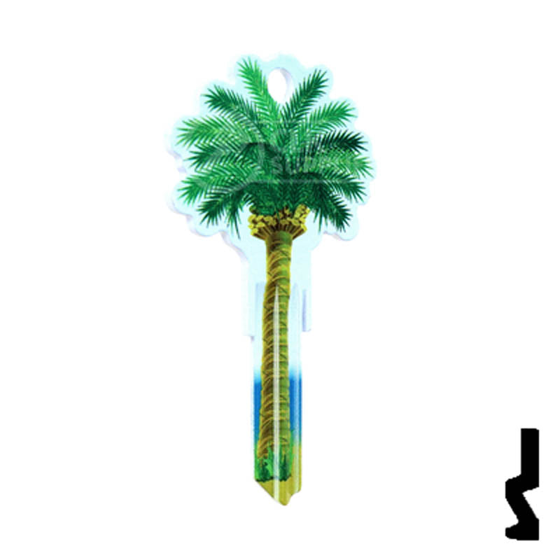 Key Shapes -PALM- Schlage Key Residential-Commercial Key Lucky Line
