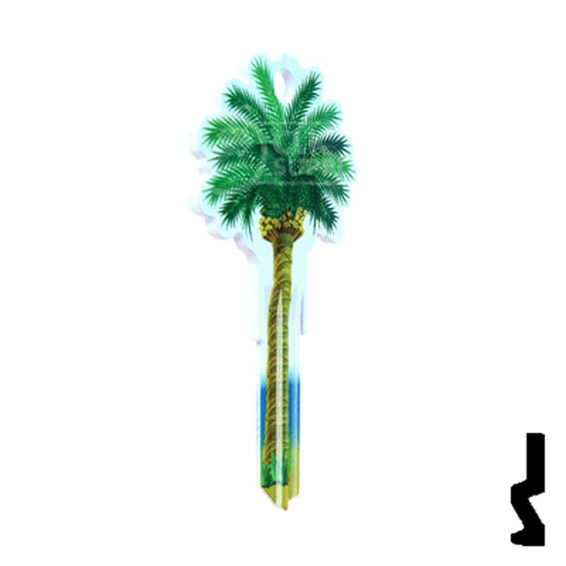 Key Shapes -PALM- Schlage Key Residential-Commercial Key Lucky Line