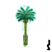 Key Shapes -PALM- Schlage Key Residential-Commercial Key Lucky Line