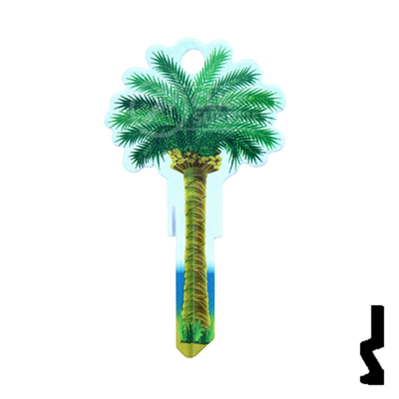 Key Shapes -PALM- Schlage Key Residential-Commercial Key Lucky Line