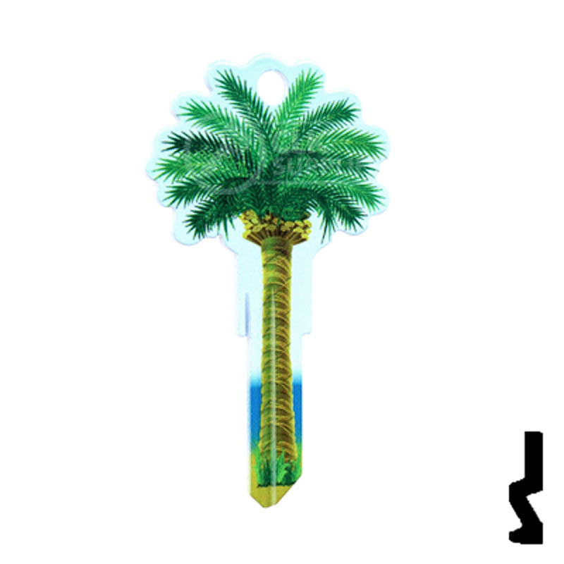Key Shapes -PALM- Schlage Key Residential-Commercial Key Lucky Line