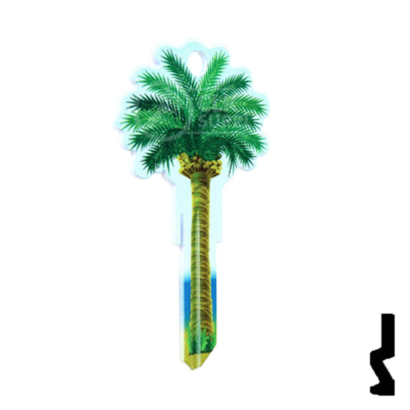 Key Shapes -PALM- Schlage Key Residential-Commercial Key Lucky Line