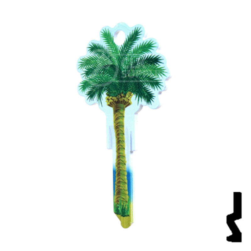 Key Shapes -PALM- Schlage Key Residential-Commercial Key Lucky Line